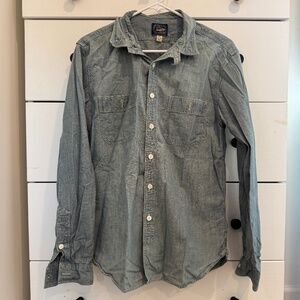 J Crew Denim Button Down